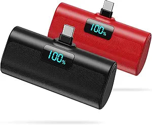 Small Portable Charger 5200mAh for iPhone and Android Devices