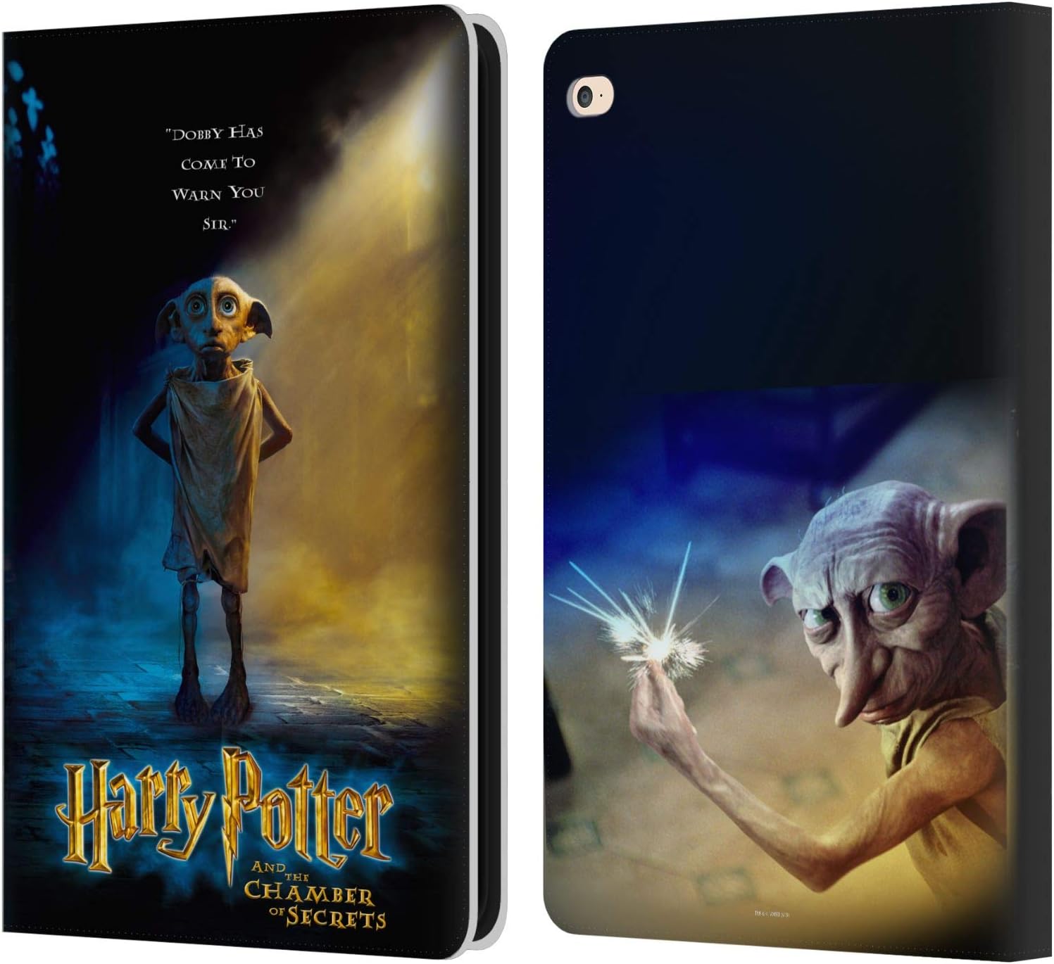 Harry Potter Dobby Poster Leather Wallet Case for iPad Air 2