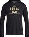 adidas Men's NCAA Team Hoodie for Training - Huskies Logo