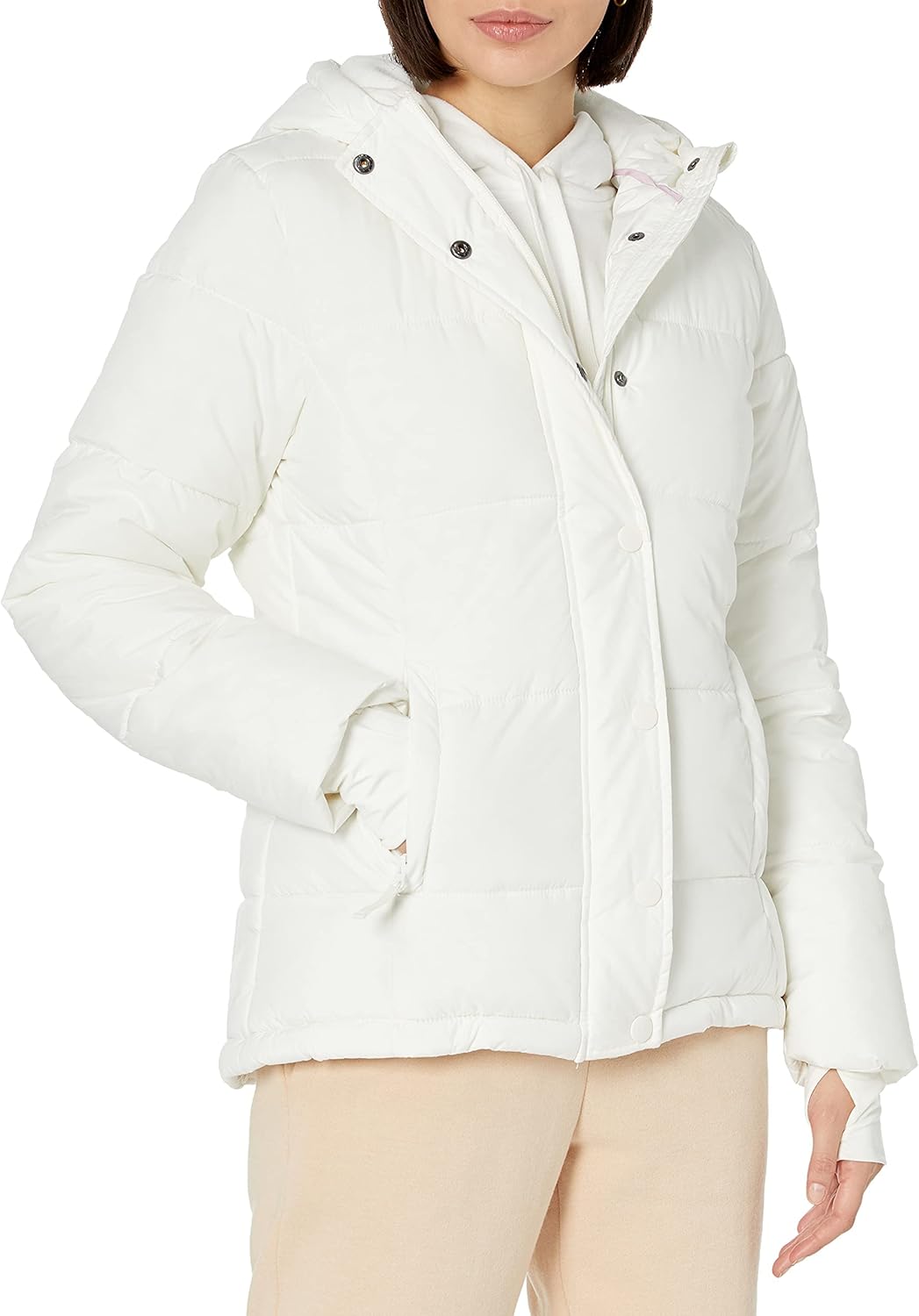 Women's Heavyweight Long-Sleeve Hooded Puffer Coat Review