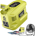 Real 200W Portable Power Inverter Compatible with Ryobi 18V - Compact