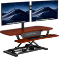 VERSADESK PowerPro 40 x 24 Electric Standing Desk Converter - Smooth