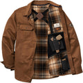Conceal and Carry Journeyman Shirt Jacket - Warm, Structured Carry