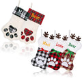 Personalized Pets Stockings for Dogs and Cats - Custom Xmas Decor