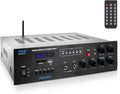 Wireless Bluetooth PA Amplifier - 500W Compact Mini Digital Receiver
