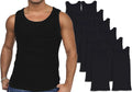 Mens Cotton Tank Tops A Shirts - 100% Combed Cotton Comfort