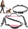 Hands-Free Leash for Medium Dogs - Comfortable Running & Hiking Belt