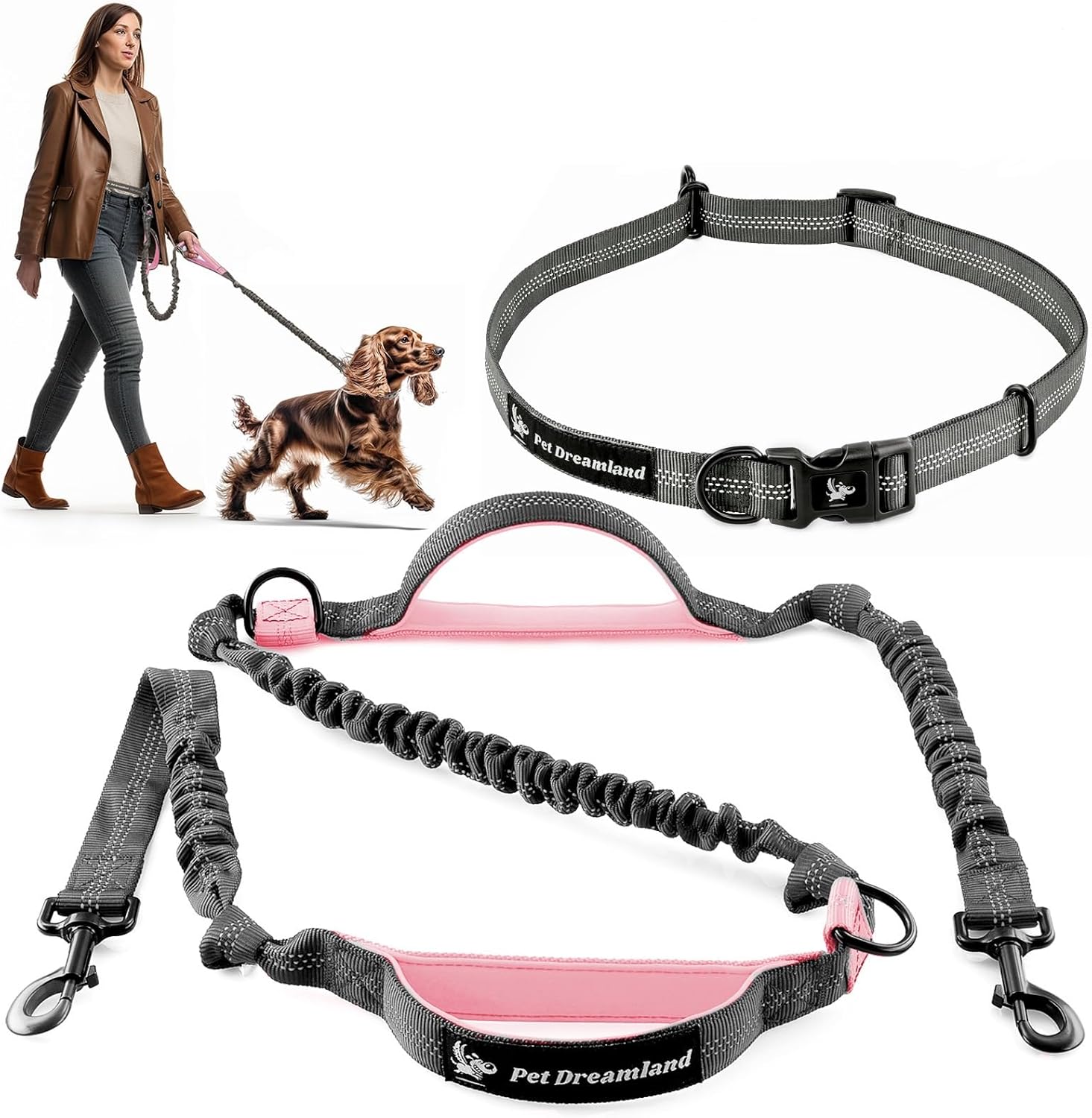 Exquisite Hands-Free Leash for Medium Dogs: Comfort & Freedom
