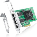 ipolex Intel I350-T4 Network Card: 4 Port Gigabit Ethernet Adapter