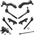 TRQ Front Steering Kit Center Link Idler Arm Pitman Arm Tie Rod Kit