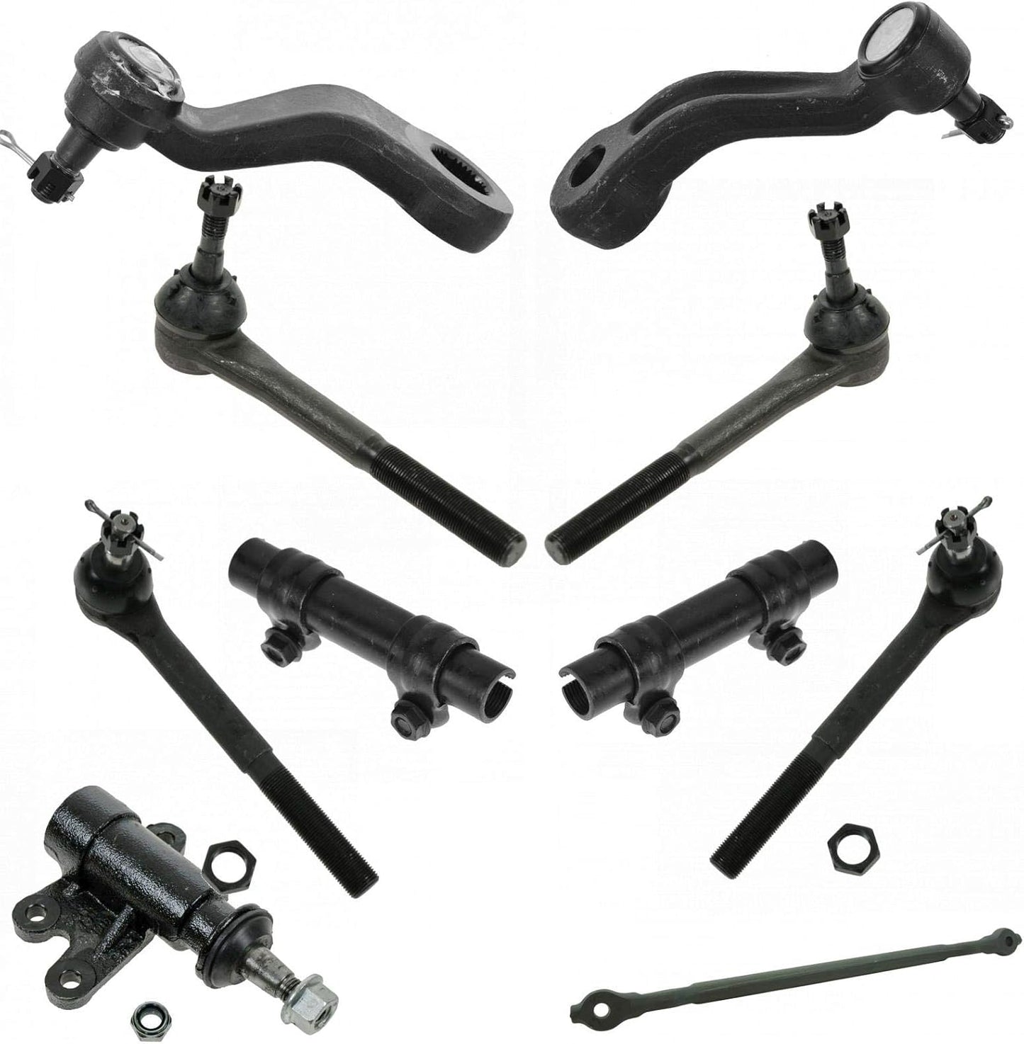 TRQ Front Steering Kit for 93-00 Chevrolet GMC Vehicles