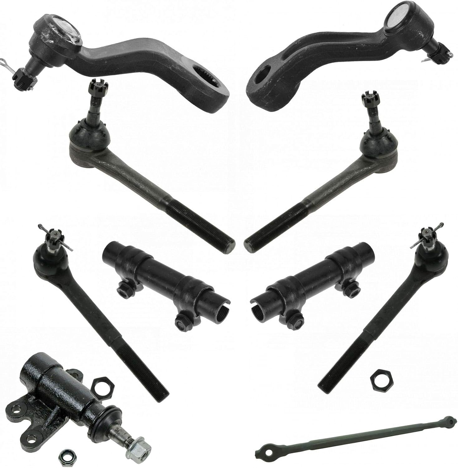 TRQ Front Steering Kit for 93-00 Chevrolet GMC Vehicles