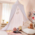 Dix-Rainbow Kids Bed Canopy: Dreamy Reading Nook