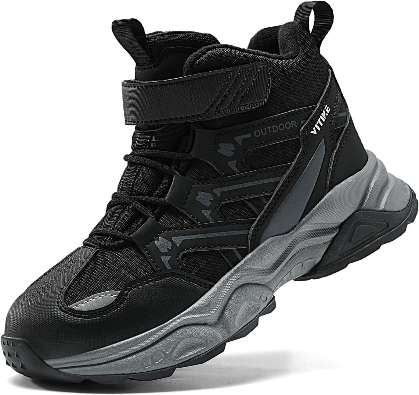 JMFCHI Kids Hiking Boots for Boys and Girls - Comfortable and Durable