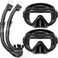 Snorkeling Gear for Adults 180 Panoramic View Mask - Clear Vision