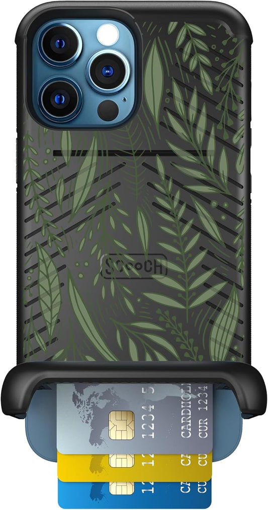 Scooch iPhone 12 Pro Max Case with Hidden Card Slot and Protection