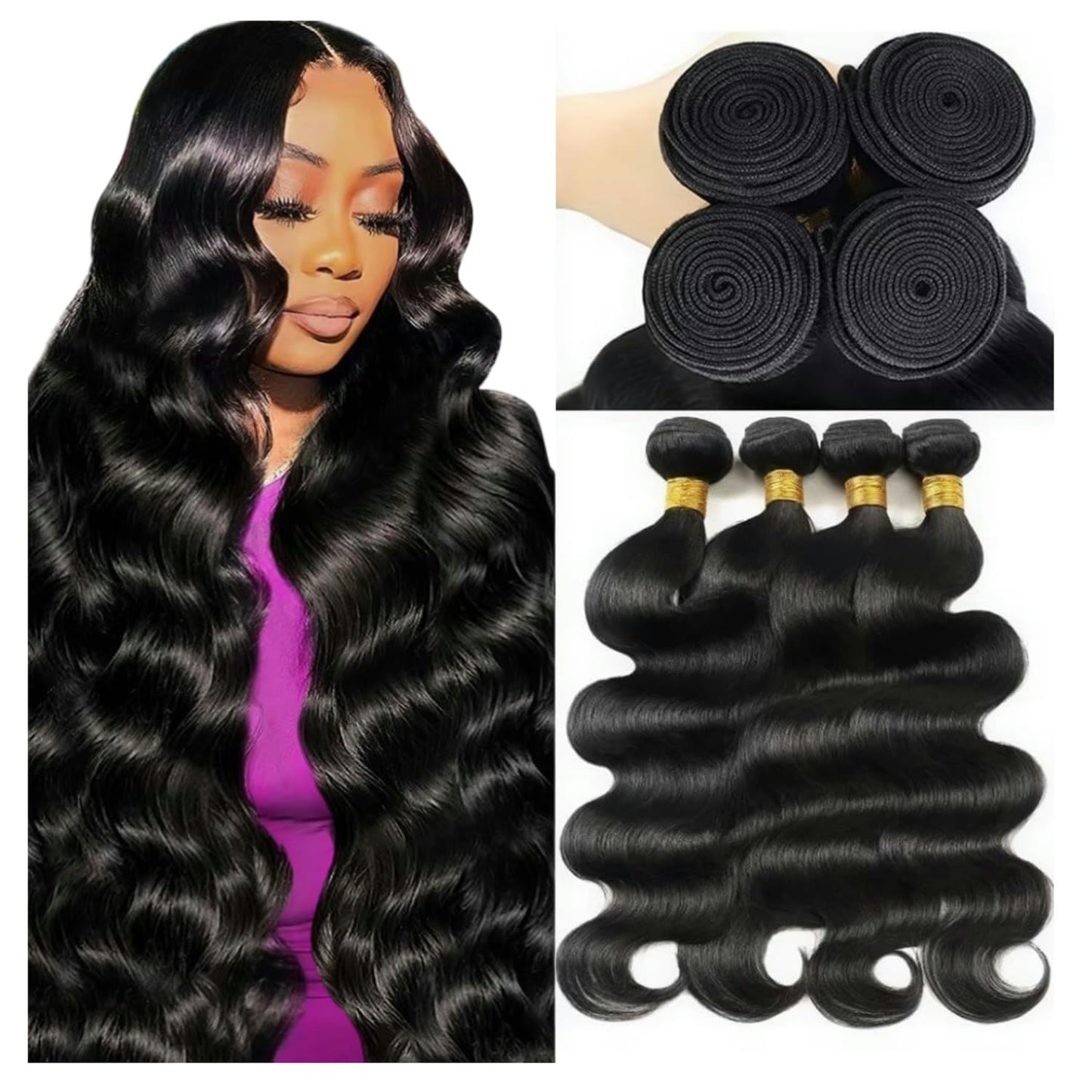 12A Human Hair Bundles for Stunning Body Wave Styles