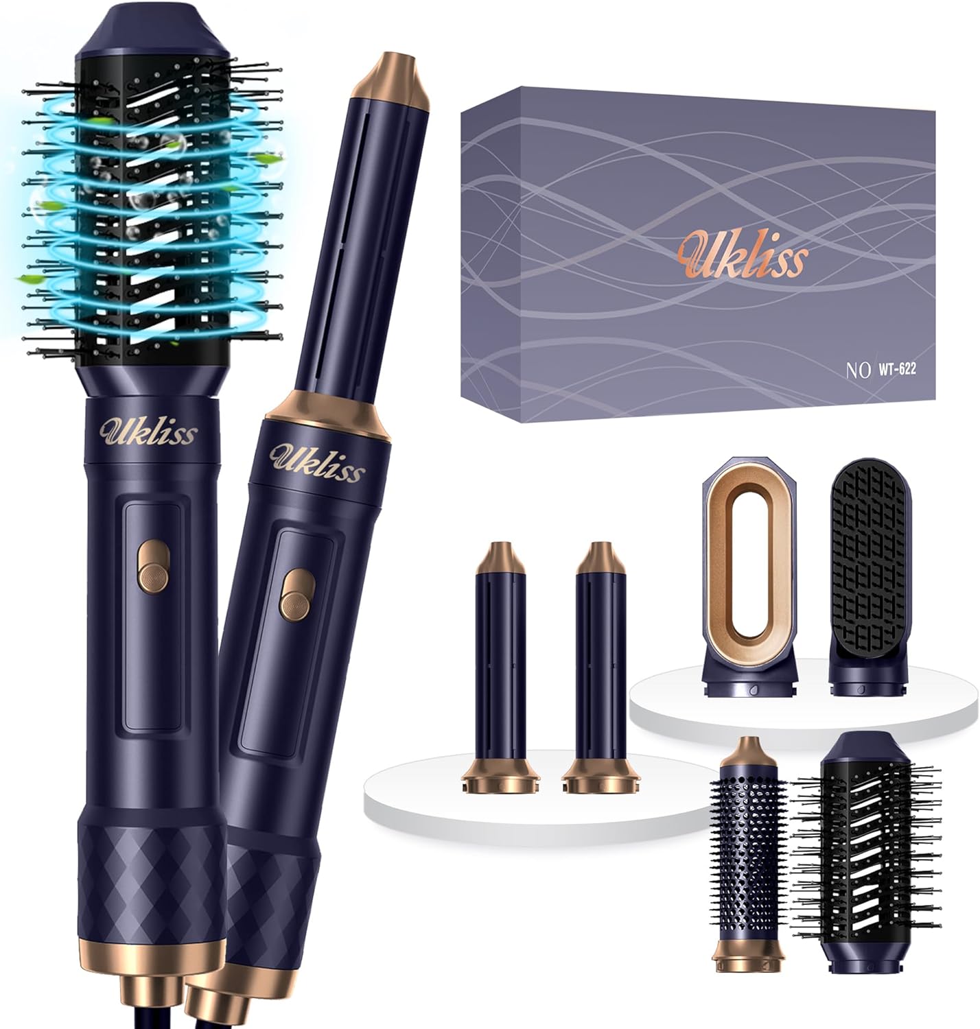 6-in-1 Hair Styler Fast Drying Volumizer - UKLISS