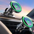 MagSafe Car Mount Charger for iPhone 15W Wireless - Secure Dash & Vent