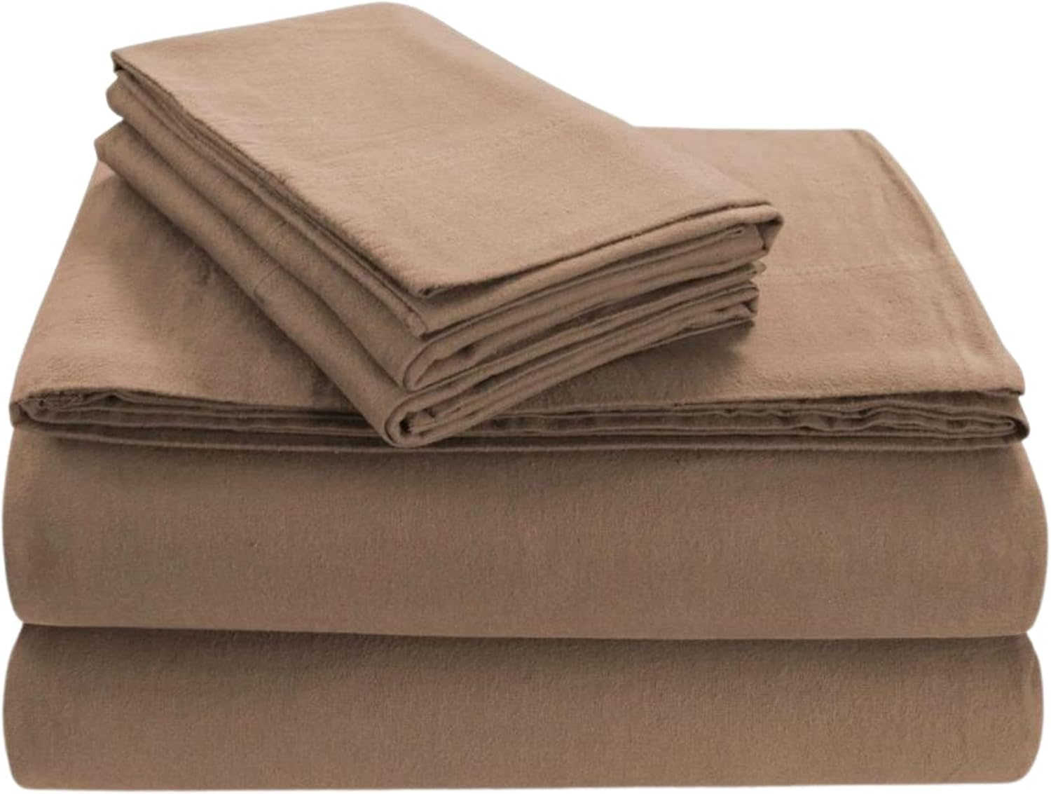 Tribeca Living Triple Brushed Cotton Flannel Sheets Set Queen