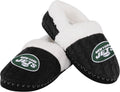 FOCO Women's NFL Team Color Moccasin Slippers - Cozy Cushioned Fit toe