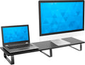 39 in Extra Long Dual Monitor Stand Riser - Ergonomic Desk Shelf