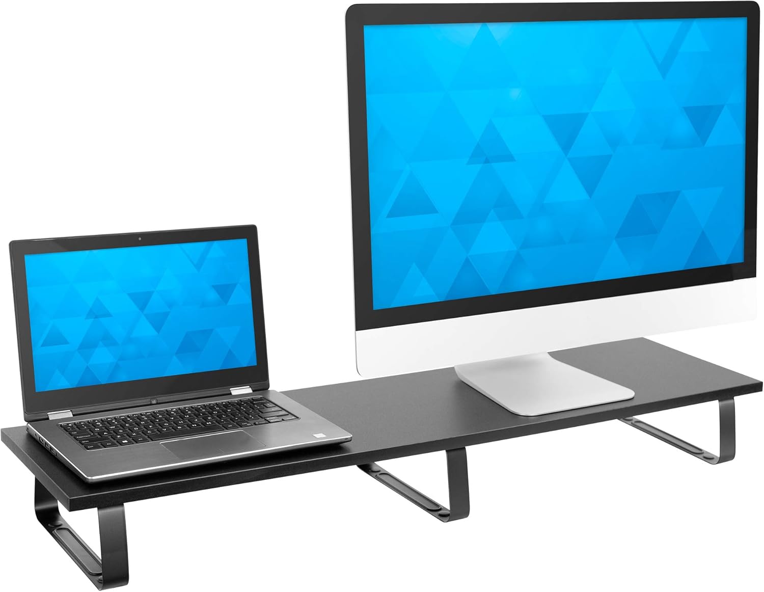 39 Inch Extra Long Dual Monitor Stand Riser for Ergonomic Setup