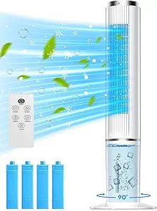 Evaporative Air Cooler 42in with Smart Remote & LED Touch Screen