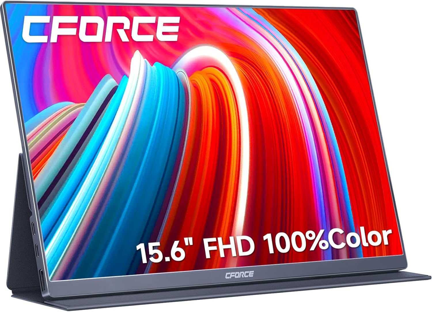 Enhance Productivity with c-force 15.6 FHD Portable Monitor