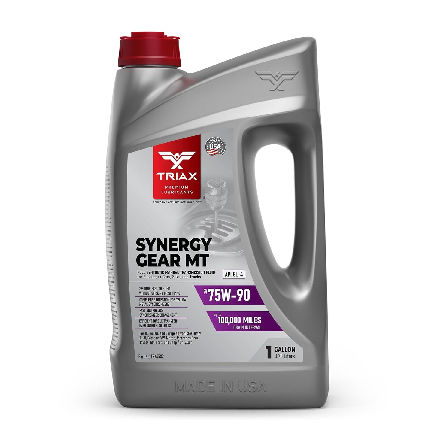 TRIAX Synergy Gear MT 75W-90 GL-4 Full Synthetic Fluid Review