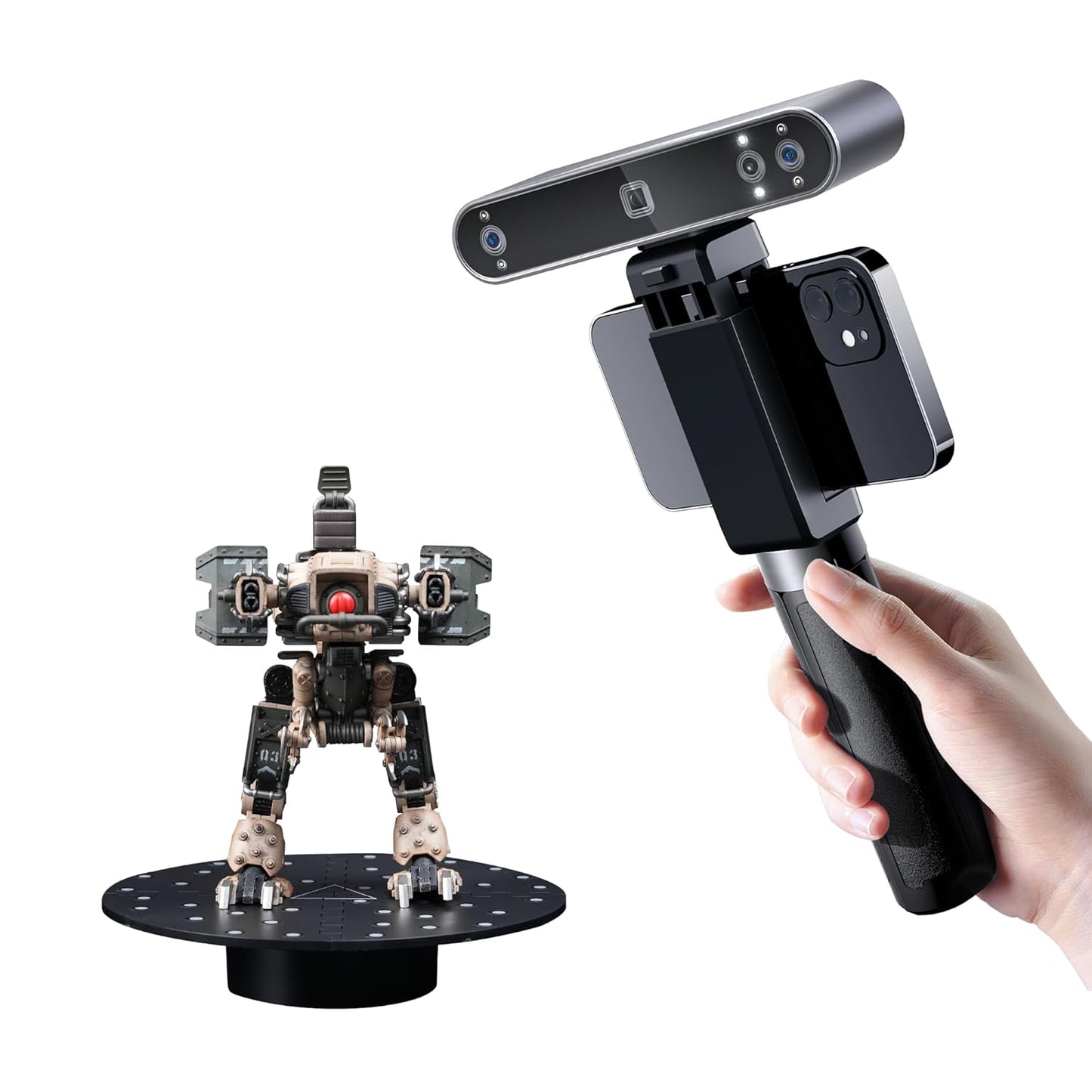 Revopoint POP3 Plus 3D Scanner for Precision Scanning Needs