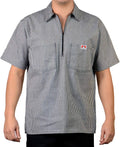 Ben Davis Men's Half Zipper Shirt for Durability and Comfort