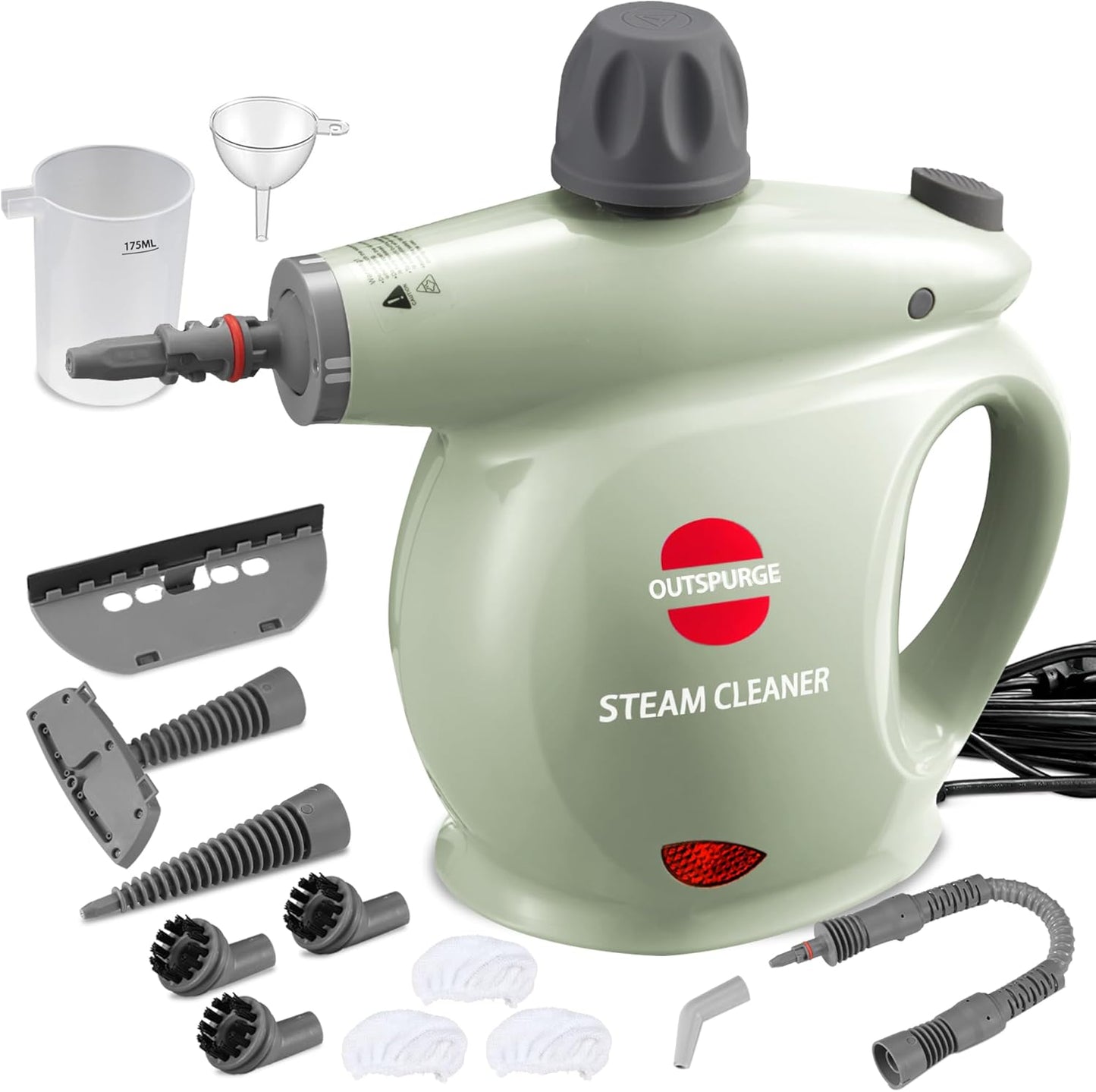 Handheld Steam Cleaner for Multi-Surface Cleaning with 13 Accessories