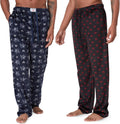 True Religion 2 Pack Fleece Pajama Pants for Men - Cozy Lounge Pants
