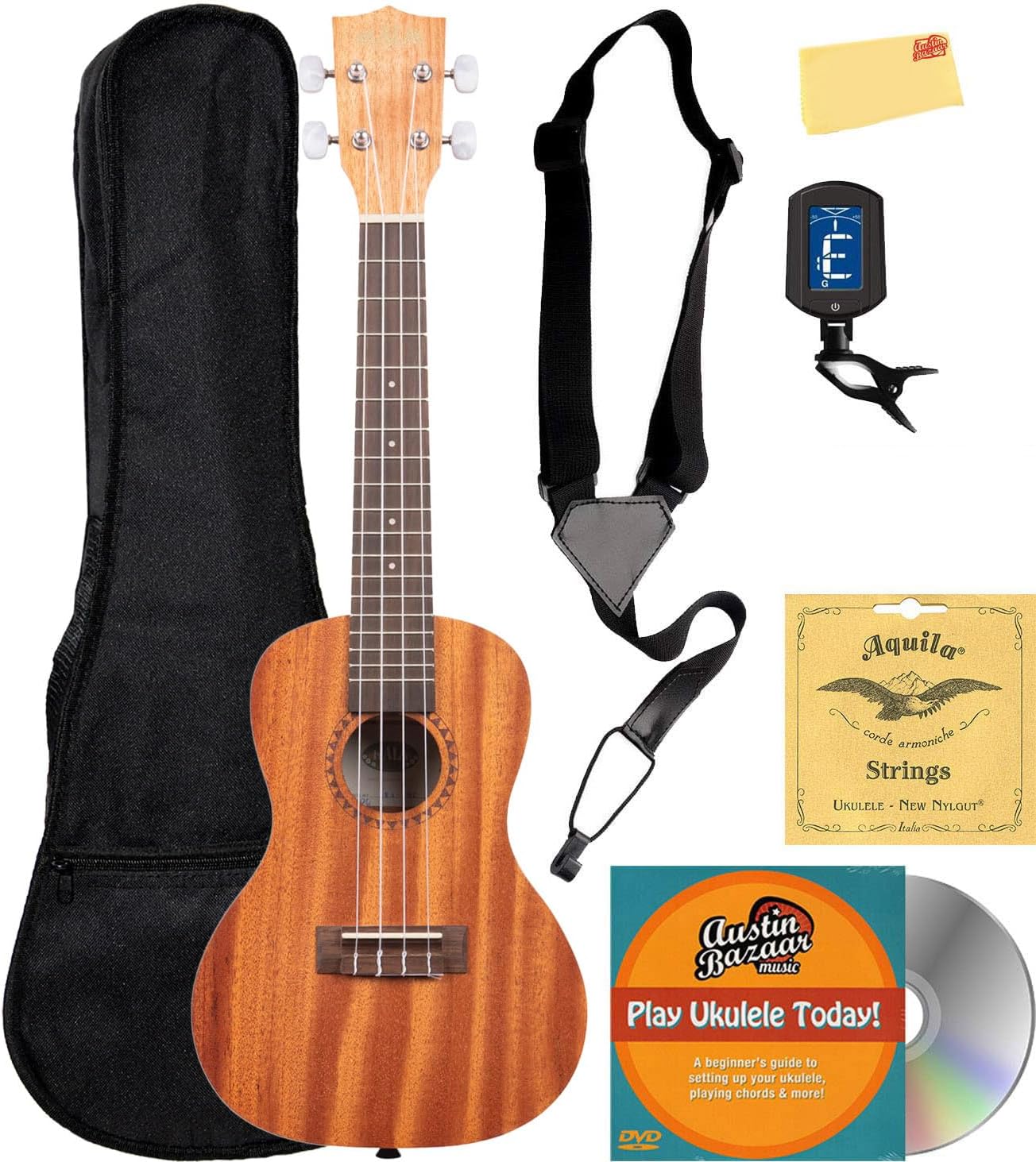 Kala KA-15C Satin Mahogany Concert Ukulele Bundle Review