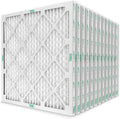 Mann+Hummel 20x20x1 MERV 8 Pleated HVAC Filters - Case of 12