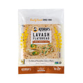 Whole Grain & Flax Lavash Flatbread 10 Pack - Versatile Healthy Wraps
