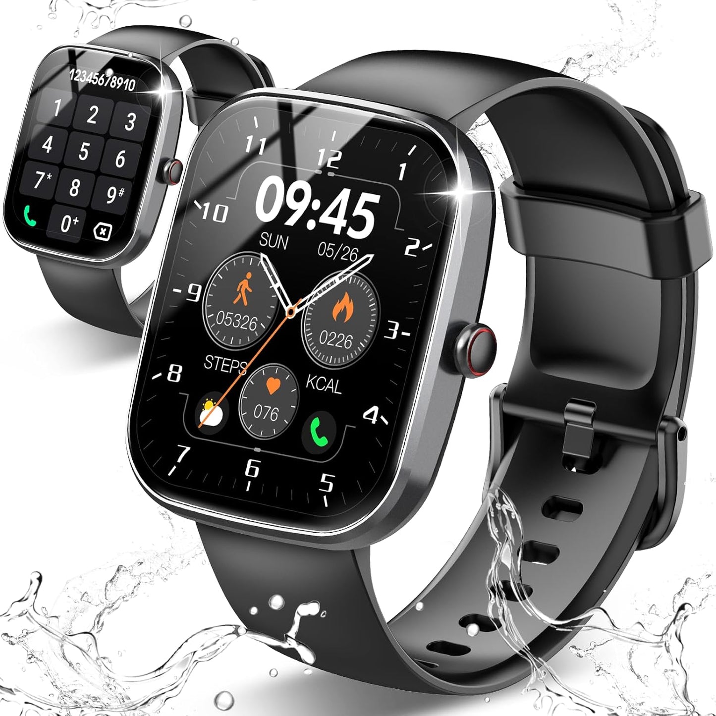 Csasan Smart Watch for Men Women with Heart Rate Monitor and More