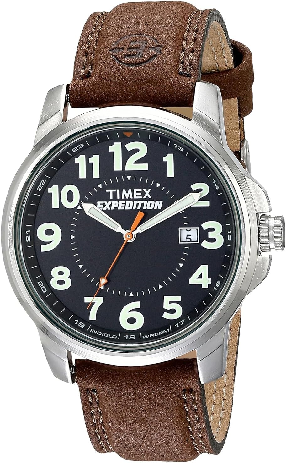 Timex Men's Expedition Watch - Durable Leather Strap