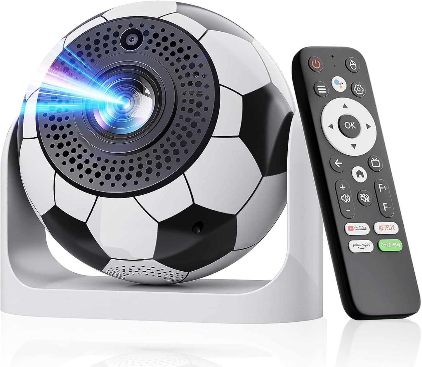 Mini Projector with WiFi and Bluetooth for Home Movie Nights