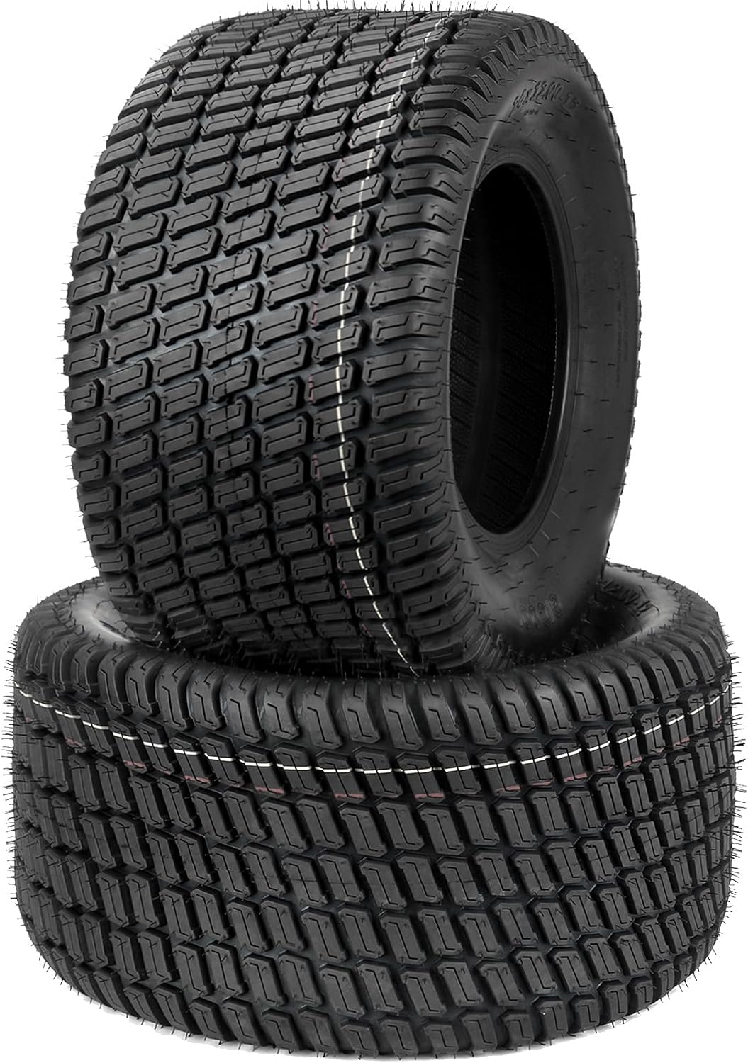24x12-12 Tubeless Lawn Mower Tire for Riding Mowers, 2 Pack
