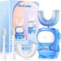 Ultrasonic Kid's U-Shaped Electric Toothbrush for Ages 6-12 - Fun