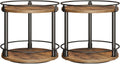Spice Rack Organizer Set of 2, Lazy Susan Turntable for Kitchen