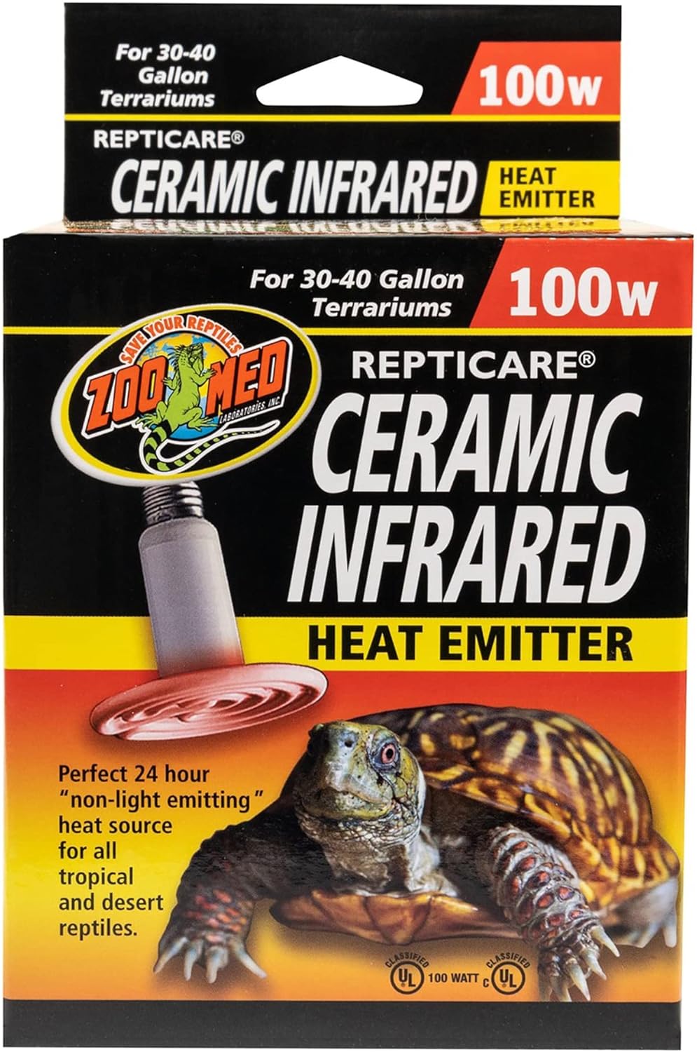 Zoo Med 100W Ceramic Infrared Heat Emitter