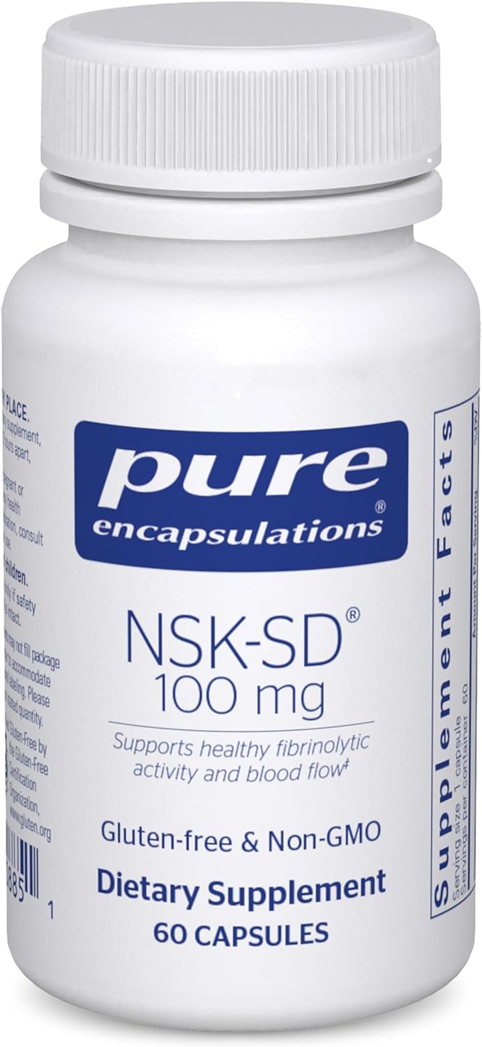 Pure Encapsulations NSK-SD Nattokinase for Blood Circulation