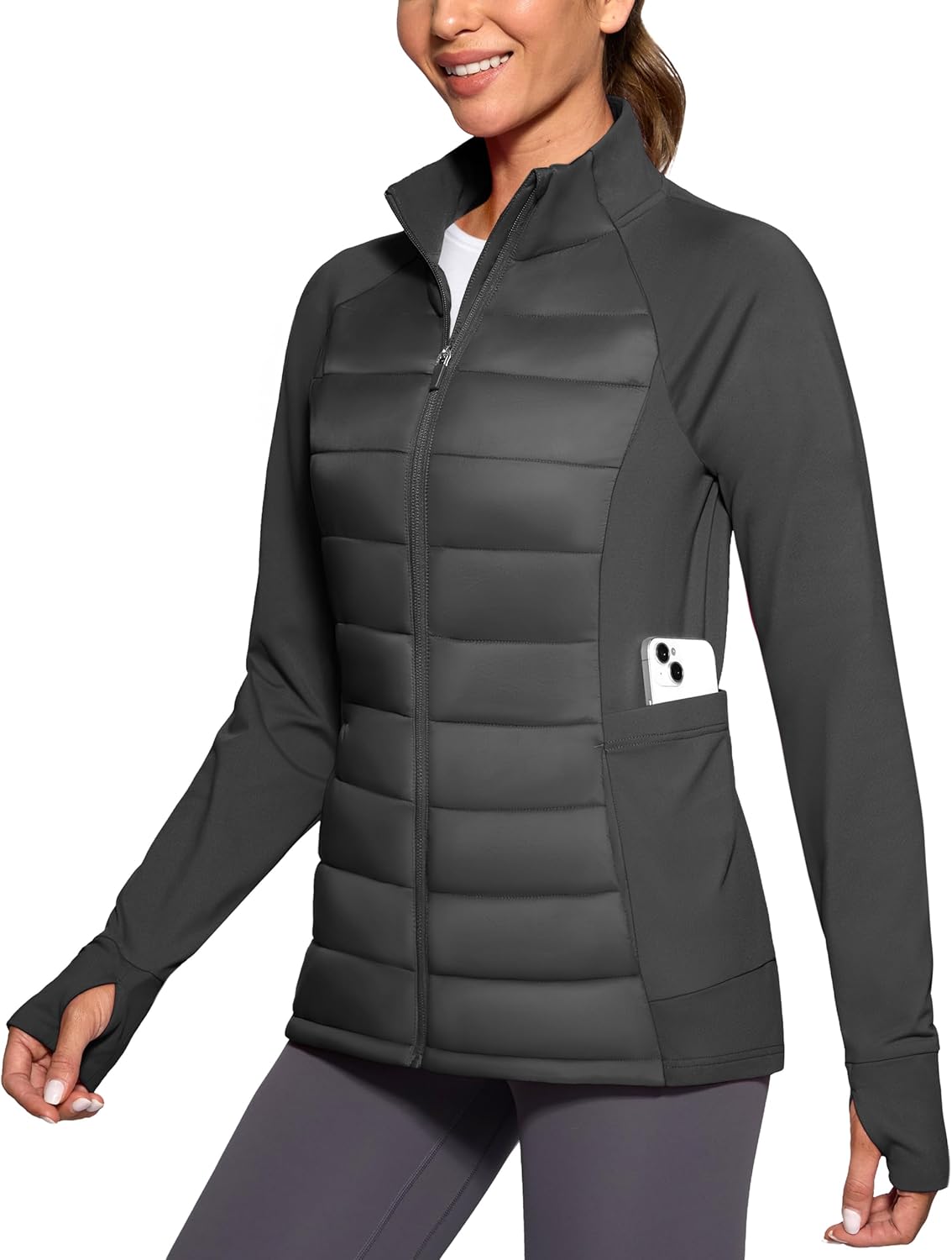 G Gradual Women's Running Fleece Lined Jacket for Hiking Travel
