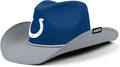 FOCO NFL Team Logo Two Tone Cowboy Hat - Bold Team Style Novelty