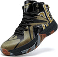 ASHION Kids Basketball Shoes Youth Mid-Top Sneakers for Sports