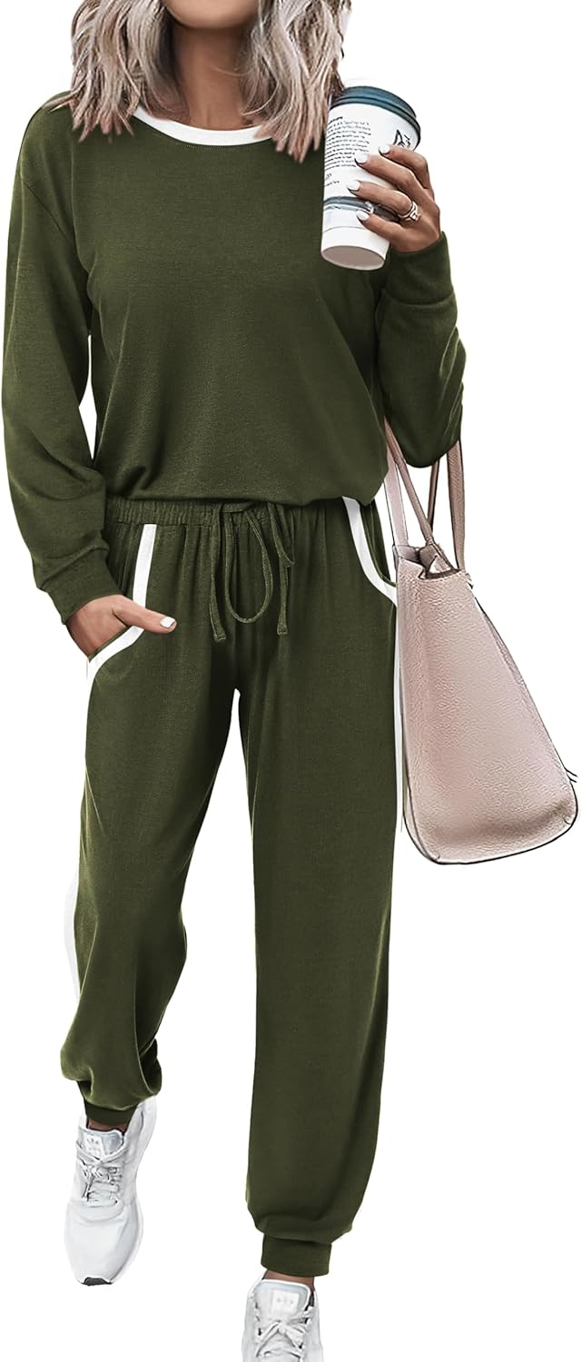 Stylish MASCOMODA Lounge Sets for Women 2 Piece Jogger Outfit