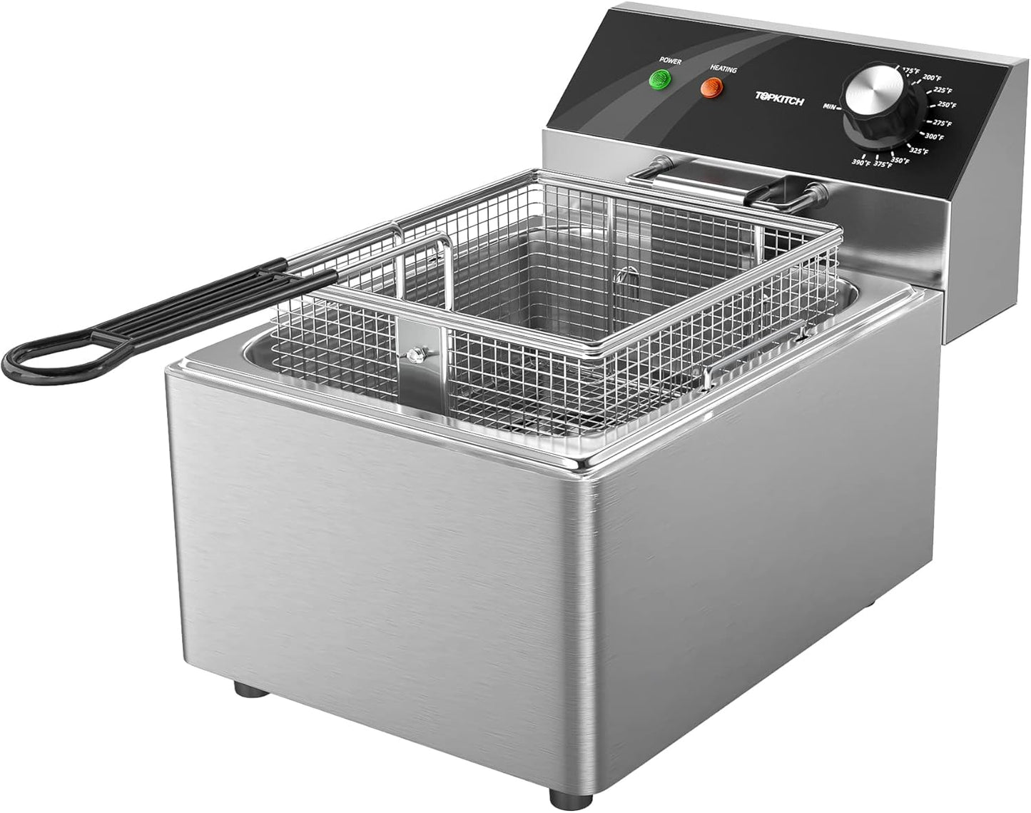 Effortless Home Frying: TOPKITCH 10L Electric Fryer